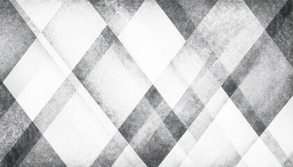 Poster - monochrome abstract geometric texture with layered diagonal lines and soft gradients in grayscale, ideal for web design, branding, poster, or modern print layout


