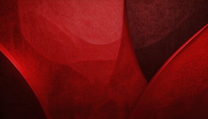 Poster - textured red abstract background with dynamic curved lines and fabric-like grain for bold branding, modern poster design, web banner, or luxury print layout

