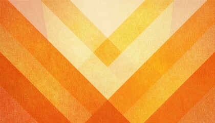 Poster - vibrant orange geometric pattern with diagonal polygon shapes and subtle canvas texture for abstract background, poster, web design, branding or packaging graphic

