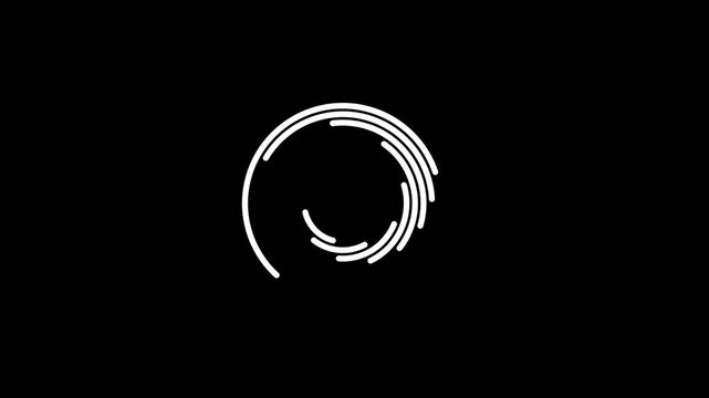 Loading Progress Bar Animation, charging upload download, Loading Circle Icon, Pixel Preloaded. Downloading Bar loading Screen, Animated circular loading mark, loading, downloading.4k
