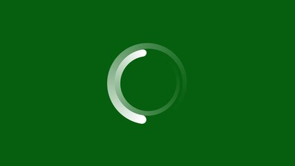 Fototapete - Loading Progress Bar Animation, charging upload download, Loading Circle Icon, Pixel Preloaded. Downloading Bar loading Screen, Animated circular loading mark, loading, downloading.4k