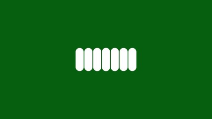 Fototapete - Abstract Circle progress loading bar animation with dynamic design, Rounding Loading Circle Icon Animation, Preloaded, dots blinking, Website loader, loading progress icon animation, 4k