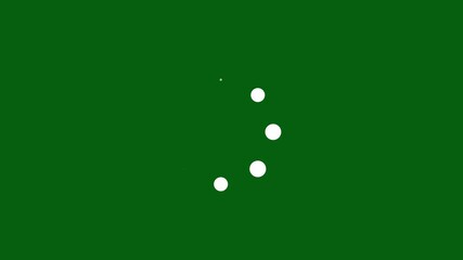 Fototapete - Abstract Circle progress loading bar animation with dynamic design, Rounding Loading Circle Icon Animation, Preloaded, dots blinking, Website loader, loading progress icon animation, 4k