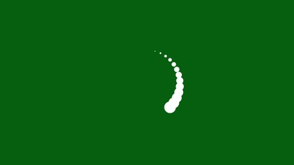Fototapete - Abstract Circle progress loading bar animation with dynamic design, Rounding Loading Circle Icon Animation, Preloaded, dots blinking, Website loader, loading progress icon animation, 4k