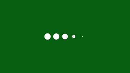Fototapete - Abstract Circle progress loading bar animation with dynamic design, Rounding Loading Circle Icon Animation, Preloaded, dots blinking, Website loader, loading progress icon animation, 4k