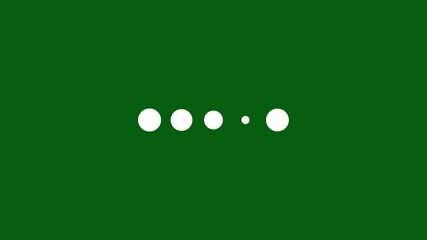 Fototapete - Abstract Circle progress loading bar animation with dynamic design, Rounding Loading Circle Icon Animation, Preloaded, dots blinking, Website loader, loading progress icon animation, 4k