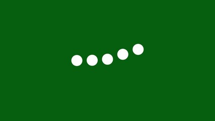 Fototapete - Abstract Circle progress loading bar animation with dynamic design, Rounding Loading Circle Icon Animation, Preloaded, dots blinking, Website loader, loading progress icon animation, 4k