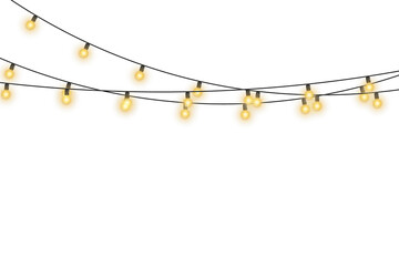 Wall Mural - Wedding lights flicker above dinner table. Warm glow garland for soft ambiance. Romantic lighting wraps venue pillars. Tiny sparks trace dancing silhouettes.
Cozy light chain weaves across ceiling.