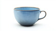 © Vitor - xícara de cerâmica azul isolada