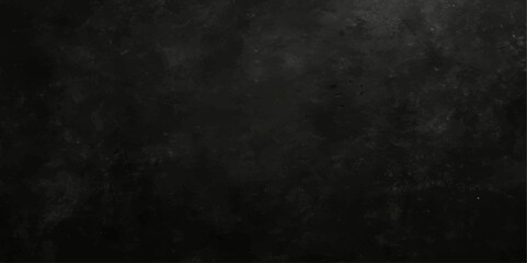 Poster - Dark, old grunge wall texture with a rough, black surface for a vintage design backdrop