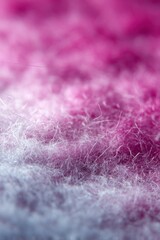Poster - Soft and vibrant felt texture showcasing delicate fuzz in shades of pink and lavender at close range