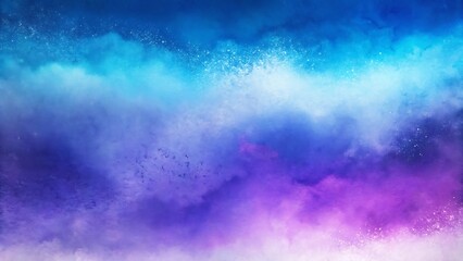 Poster - Abstract background with blue purple and pink smoke