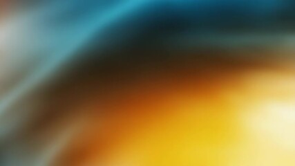 Poster - Abstract Colorful Blur Effect with Blue Yellow and Orange Tones for Creative Backgrounds