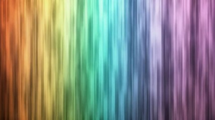 Poster - Colorful Blur of Vibrant Vertical Strokes Creating an Abstract Artistic Pattern