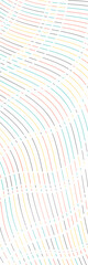 Aufkleber - Vector Illustration of the colorful pattern of lines abstract background. Colorful striped waves background. Vector illustration.