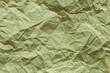 © Lazartivan - Green Decorative Paper with Crumpled Pattern and Vintage Look