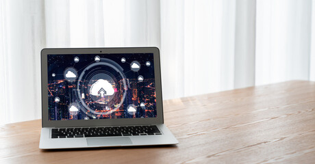 Aufkleber - cloud computing software for modish remote work and personal data storage