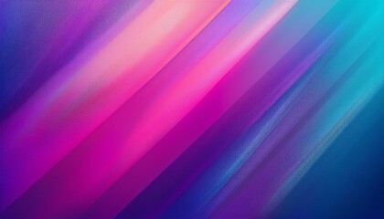 Poster - abstract diagonal gradient background pink purple and blue hues