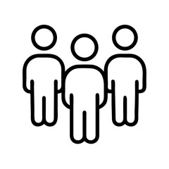 Poster - Group of people icon vector illustration showing teamwork community and social gathering concept design element