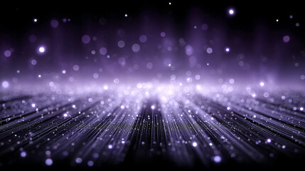 Poster - Purple technology background with horizontal lines and blocks. Abstract digital backdrop representing data transfer and network systems. Sleek design for business presentations and tech concepts.

