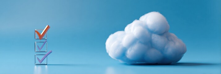 Poster - Cloud Storage Safety Checklist Providing Essential Tips for Secure Data Management and Backup Practices
