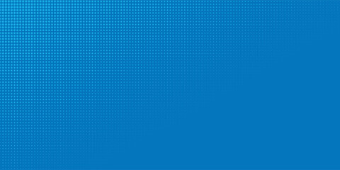 Poster - blue gradient background with halftones design. eps 10