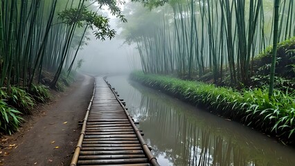  bridge in the forest