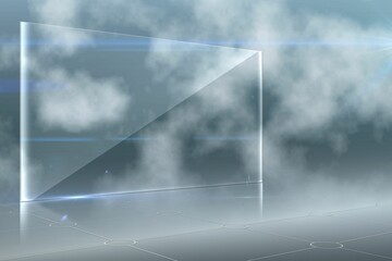 Poster - Futuristic technology interface