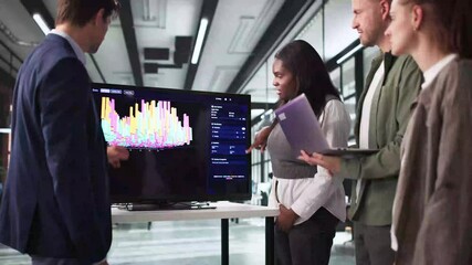 Poster - Team Of Analysts Using 3D Software For Research