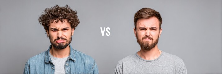 Poster - Comparison Chart Highlighting Silent Versus Spoken Emotional Struggles in Men During Various Emotional Expressions