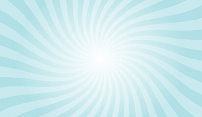 Poster - Abstract sizzling sunrise yellow background with rays retro starburst. Radial spiral stripes backdrop. Vintage sun beam texture. Sun rays pattern. Groovy retro swirl burst. Summer carnival background	