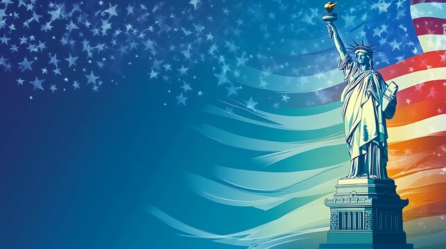 Memorial Day Poster. Remember and Honor. United States Flag.