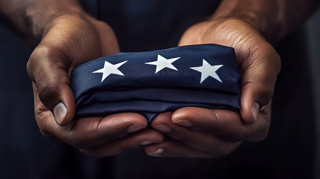 Memorial Day Poster. Remember and Honor. United States Flag.