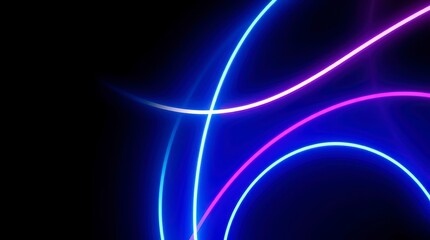 Aufkleber - Neon Light Trails