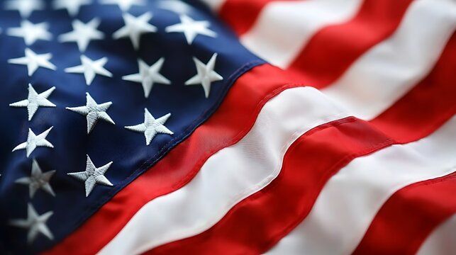Memorial Day Poster. Remember and Honor. United States Flag.