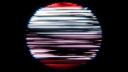 Fototapete - a blur of a building in the night