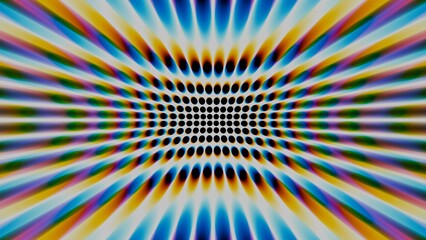 Poster - a colorful, abstract, psychedelicly, psychedelicly pattern