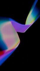 Poster - a black background