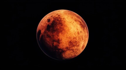 Wall Mural - Mystical Mars: A Journey Across the Crimson Terrain of the Red Planet and Celestial Exploration