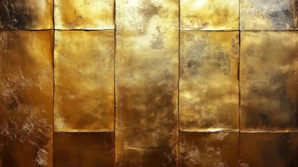 Poster - A stunning array of golden textures glimmers as sunlight caresses their surface, creating an atmosphere of warmth and opulence, perfect for inspiring creativity and appreciation of beauty.