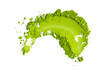 © shirophoto - powder of matcha isolate on white, high quality image