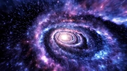 Wall Mural - Galaxy with nebula in the space science astronomy