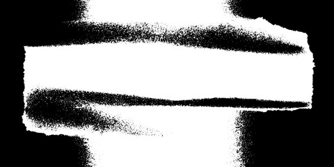 Poster - Abstract satin pleat texture in high contrast black and white design