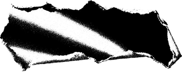 Poster - Weathered denim texture with high contrast black and white design