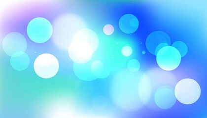 Poster - Dynamic colorful bokeh lights abstract art digital design modern aesthetic vibrant background energetic atmosphere