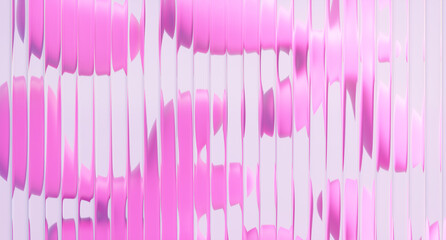 Poster - Creative background with ripple glass effect. 3d rendering. 