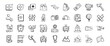 © pixelVista - Black and White Doodle Icon Collection Travel Adventure