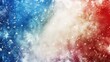 © iri.madrid.art - Bastille day celebration background with french flag colors and abstract design. Horizontal banner. Copy space. Free space for text. Abstract background in color of flag of France