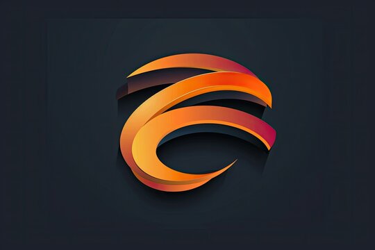 High Quality Visual of Branding Identity Corporate E Logo Vector Design Template