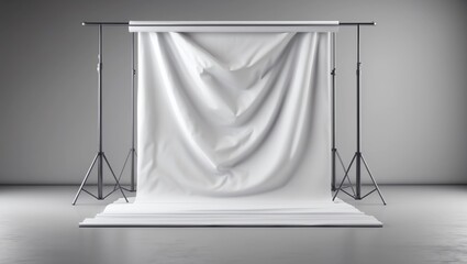 Leinwandbilder - Blank backdrop banner